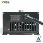 充満電圧および流れの自動60V 15Aのリチウム電池の充電器LCDの表示